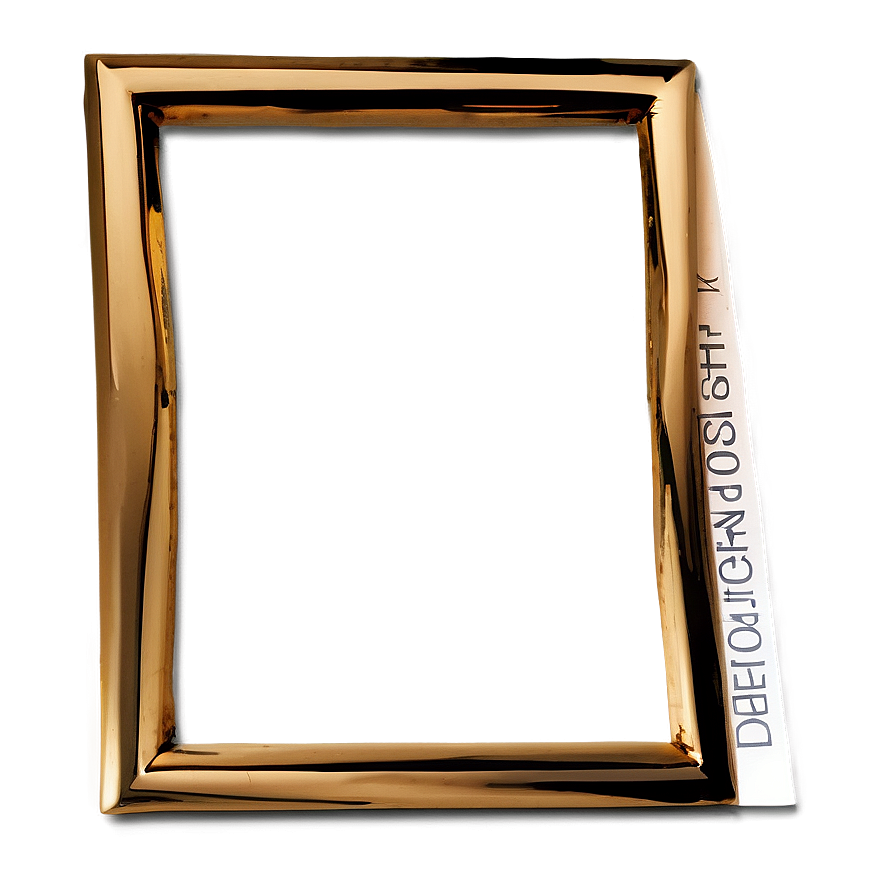 Modern Gold Frame Png 70 PNG Image