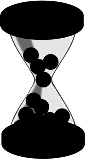 Modern Hourglass Design.png PNG Image