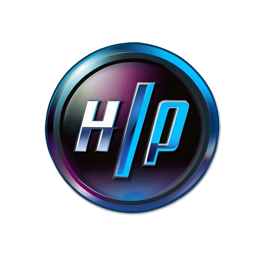 Modern Hp Logo Png Ekx36 PNG Image