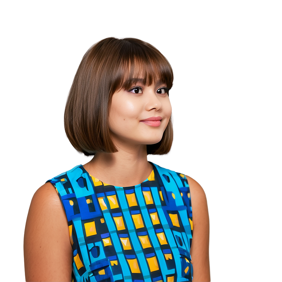 Modern Karen Haircut Look Png 06212024 PNG Image