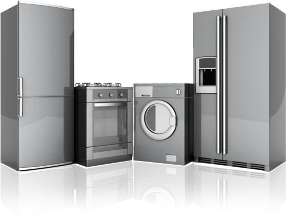 Modern Kitchen Appliances Set PNG Image