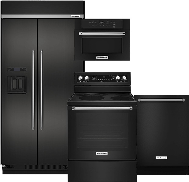 Modern Kitchen Appliances Set PNG Image