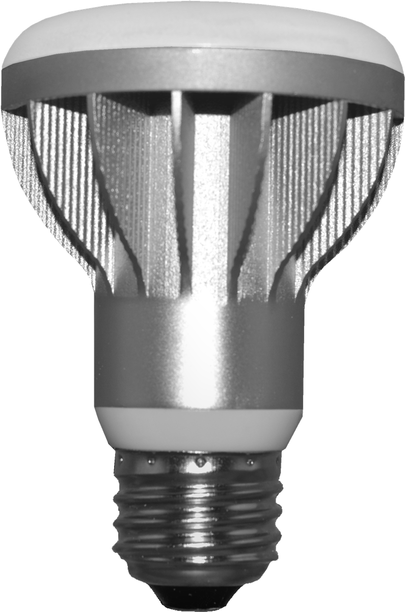 Modern L E D Bulb Isolated PNG Image