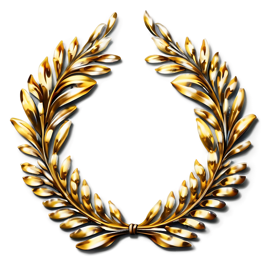 Modern Laurel Wreath Png 19 PNG Image