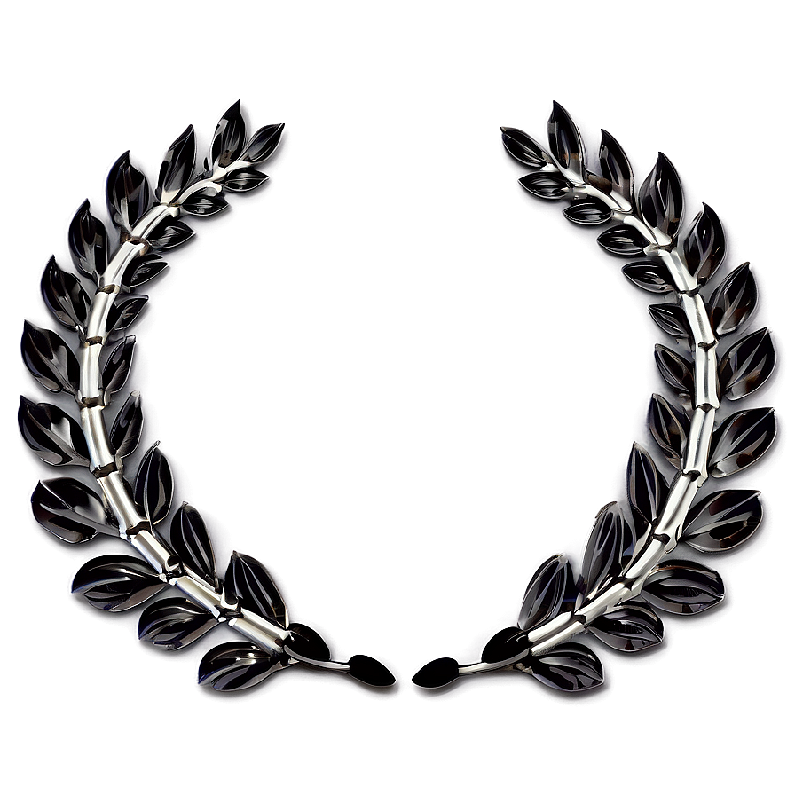 Modern Laurel Wreath Png 41 PNG Image