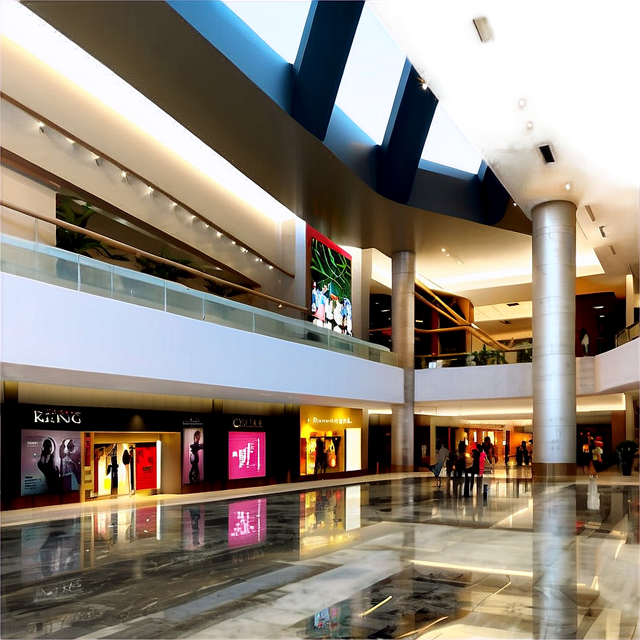 Modern Mall Interior Png 06122024 PNG Image