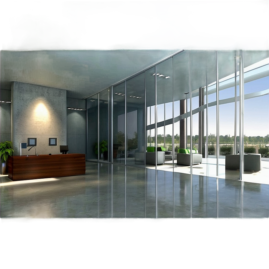 Modern Office Interior Png Tsd PNG Image