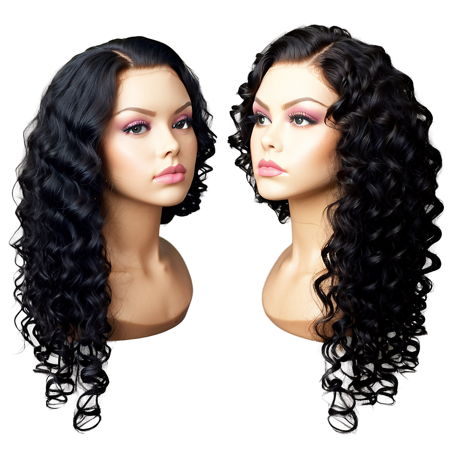 Modern Perm Hair Trends Png Pio PNG Image