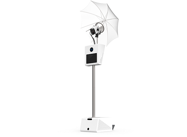 Modern Photobooth Setup PNG Image