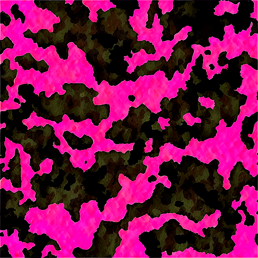 Modern Pink Camouflage Png Mkv PNG Image