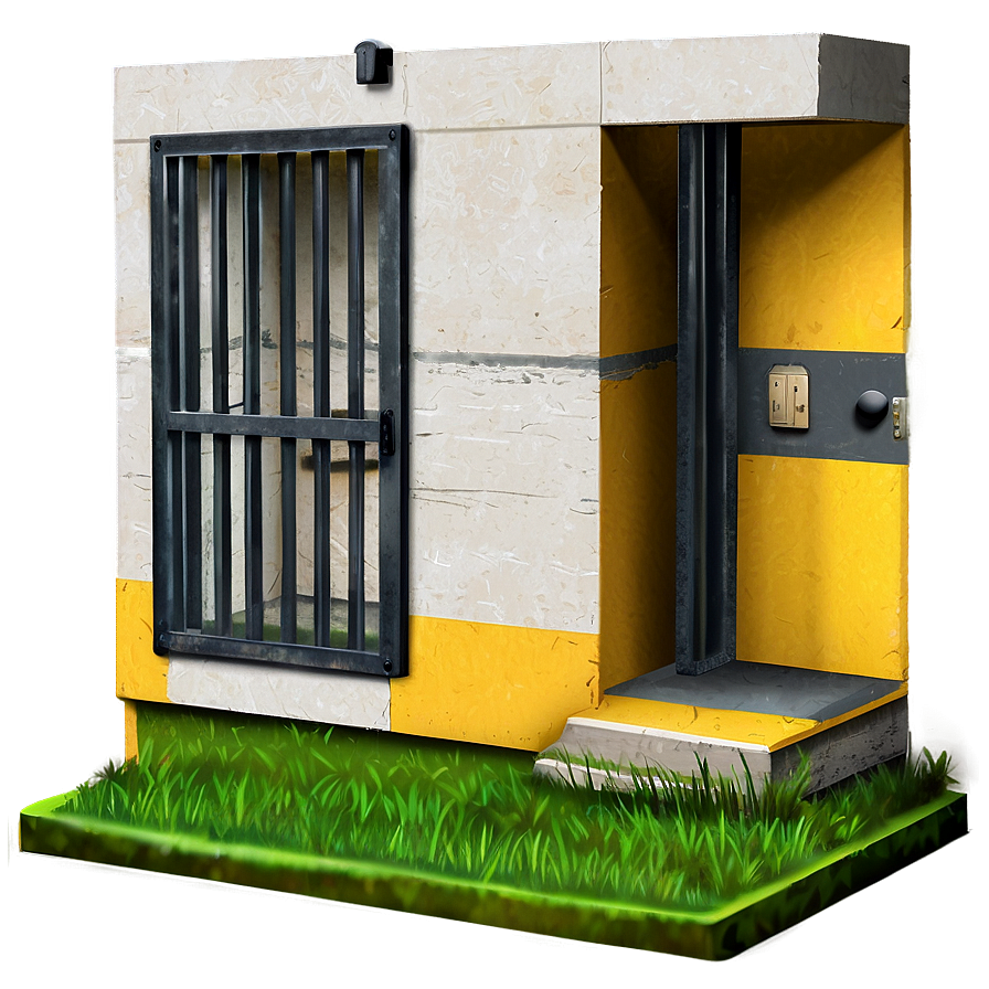 Modern Prison Cell Png Trs PNG Image