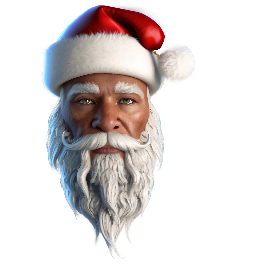 Modern Santa Hat Look Png Kmu PNG Image