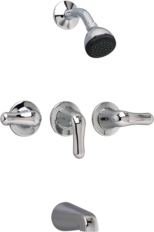 Modern Shower Controlsand Head PNG Image