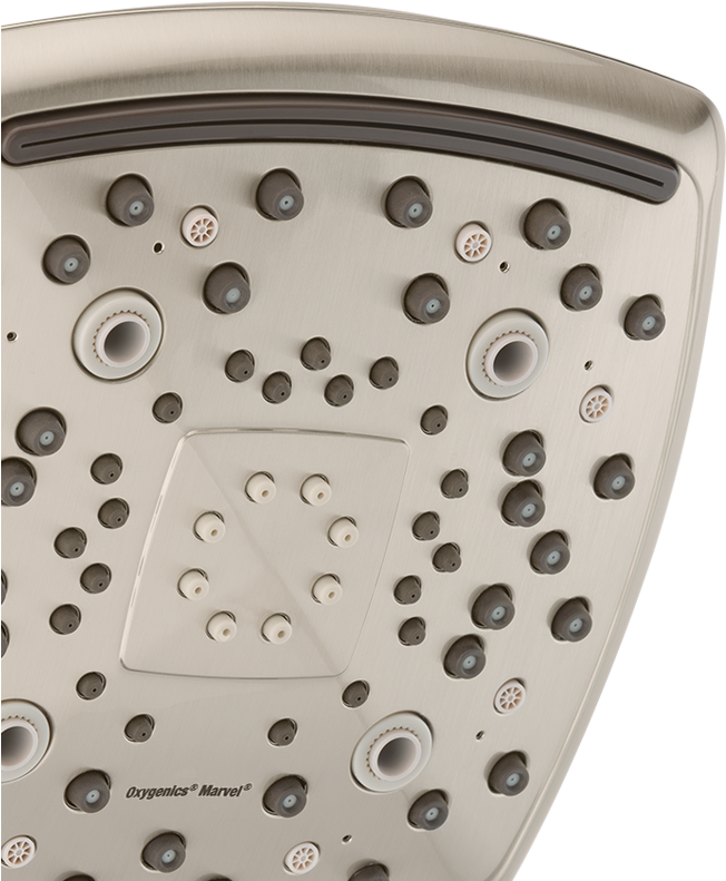 Modern Shower Head Design PNG Image