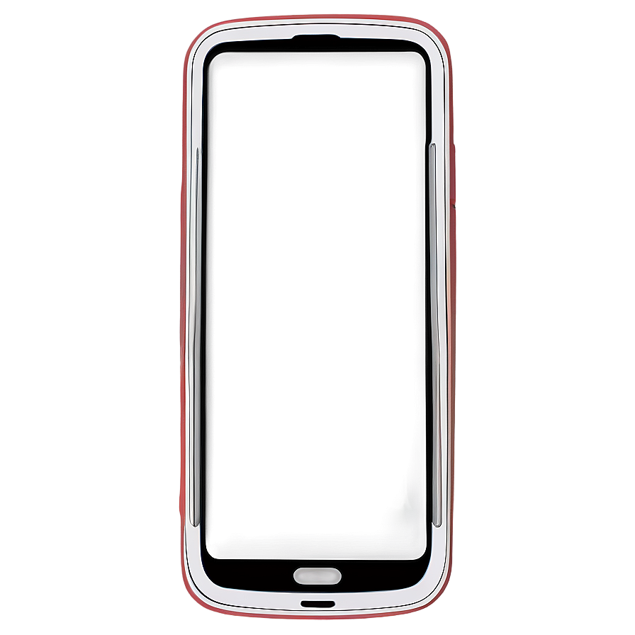 Modern Smartphone Outline Png 06132024 PNG Image