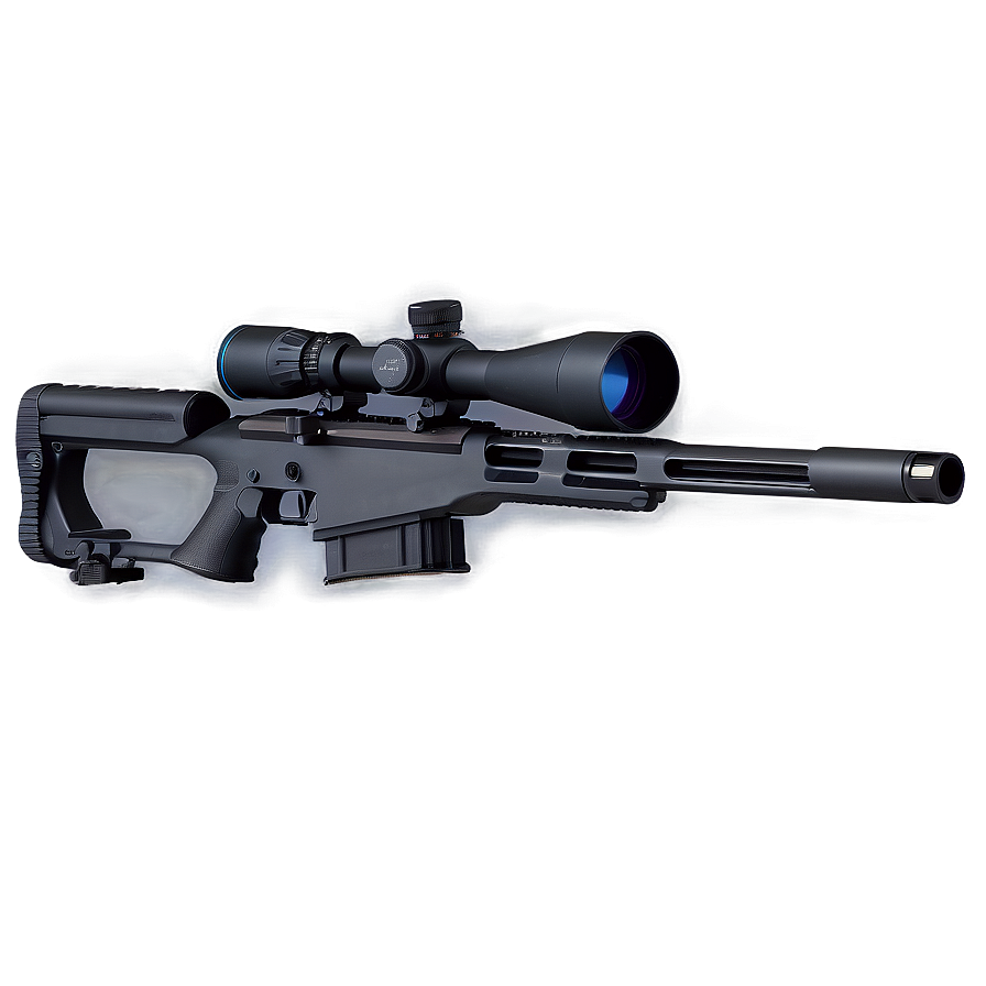 Modern Sniper Rifle Png Cjc PNG Image