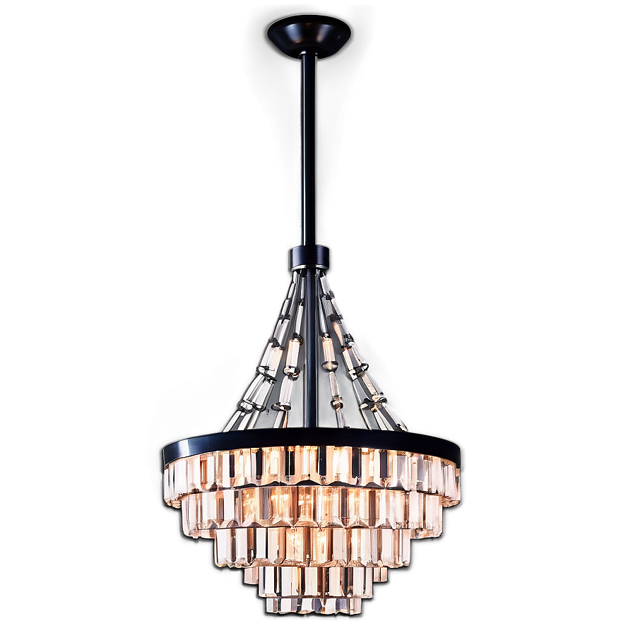 Modern Tiered Chandelier Png Tuu91 PNG Image