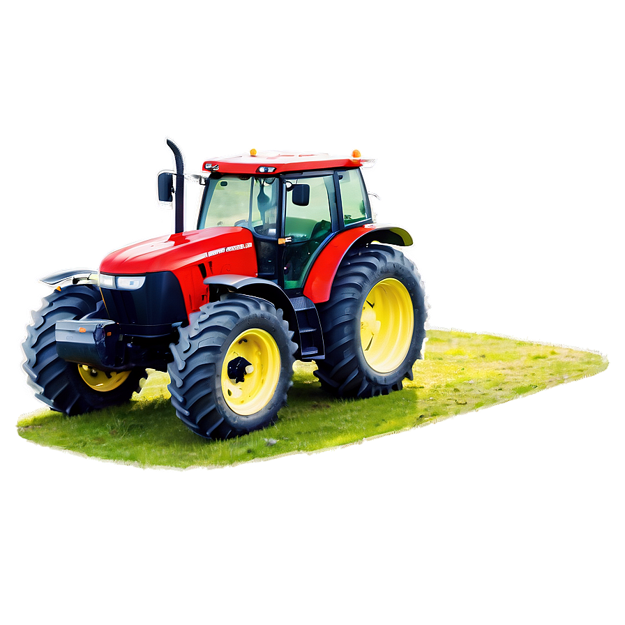 Modern Tractor Png Cep76 PNG Image