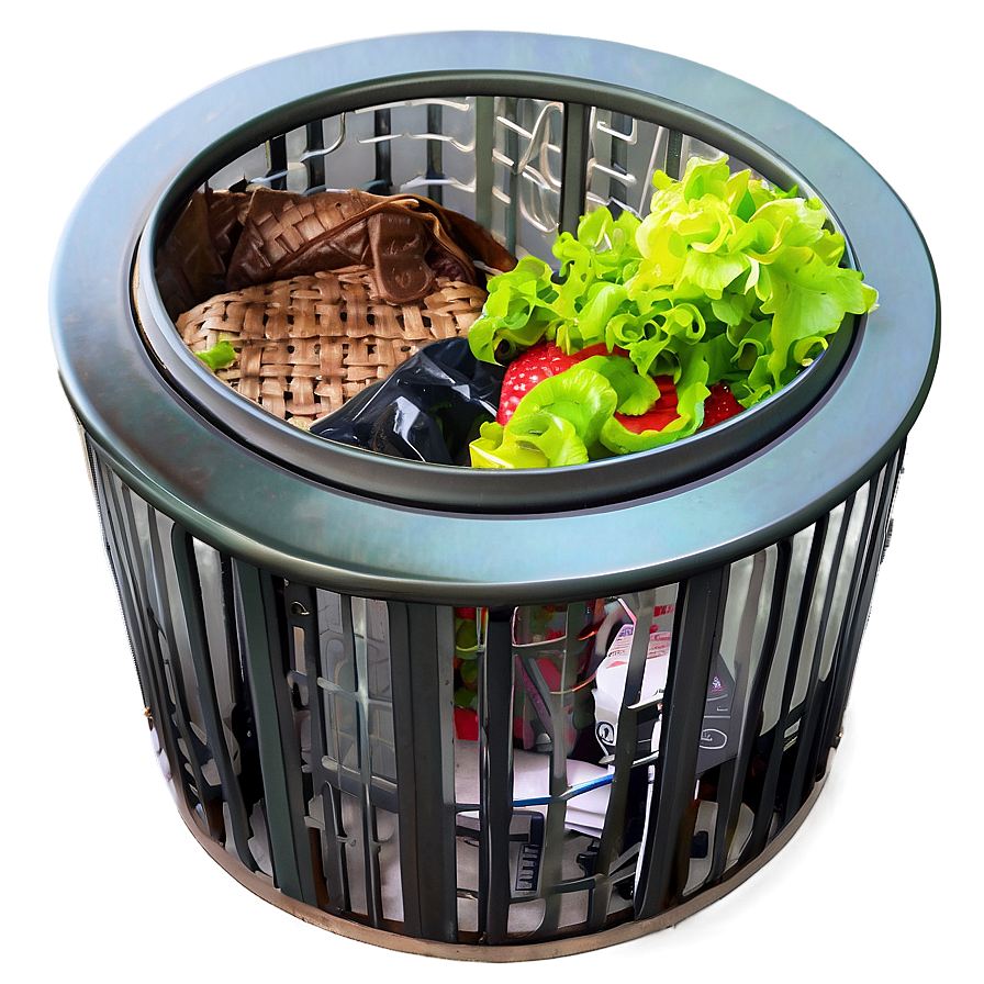 Modern Trash Bin Design Png Mki56 PNG Image