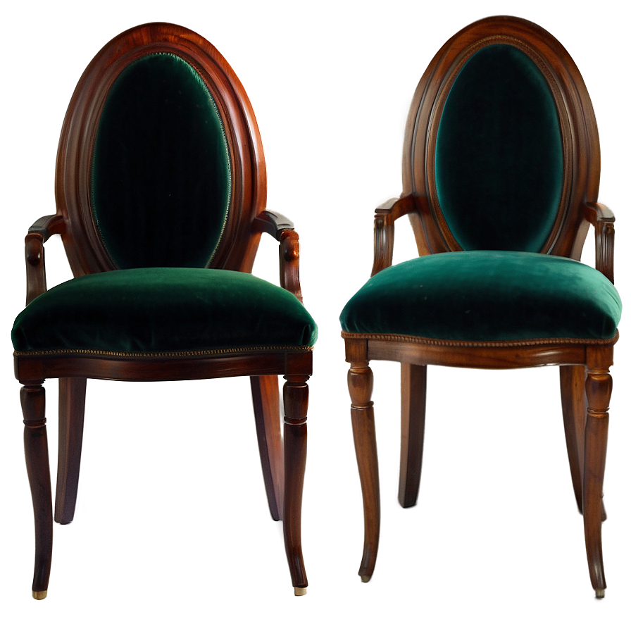 Modern Velvet Chair Png Yfv30 PNG Image