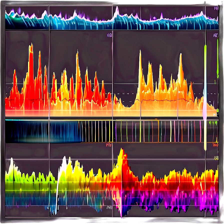 Modern Waveform Png Xrc PNG Image