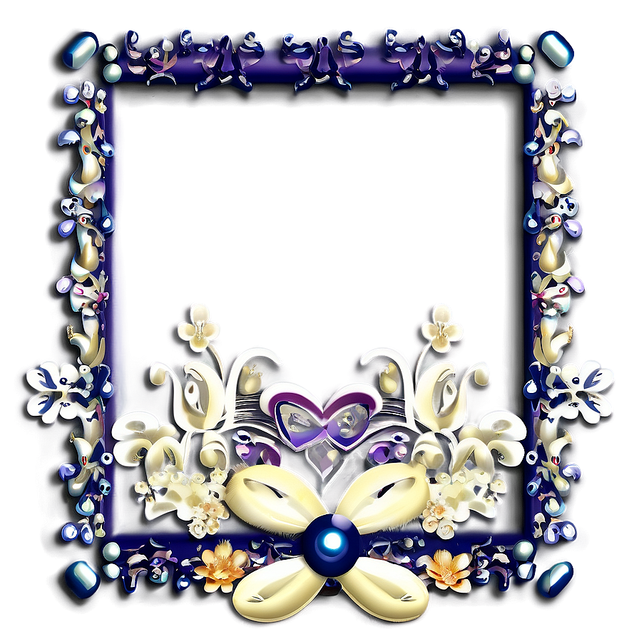 Modern Wedding Frame Png 63 PNG Image