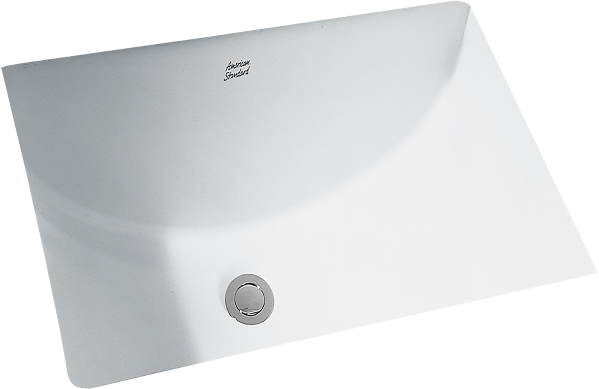 Modern White Ceramic Bathroom Sink PNG Image