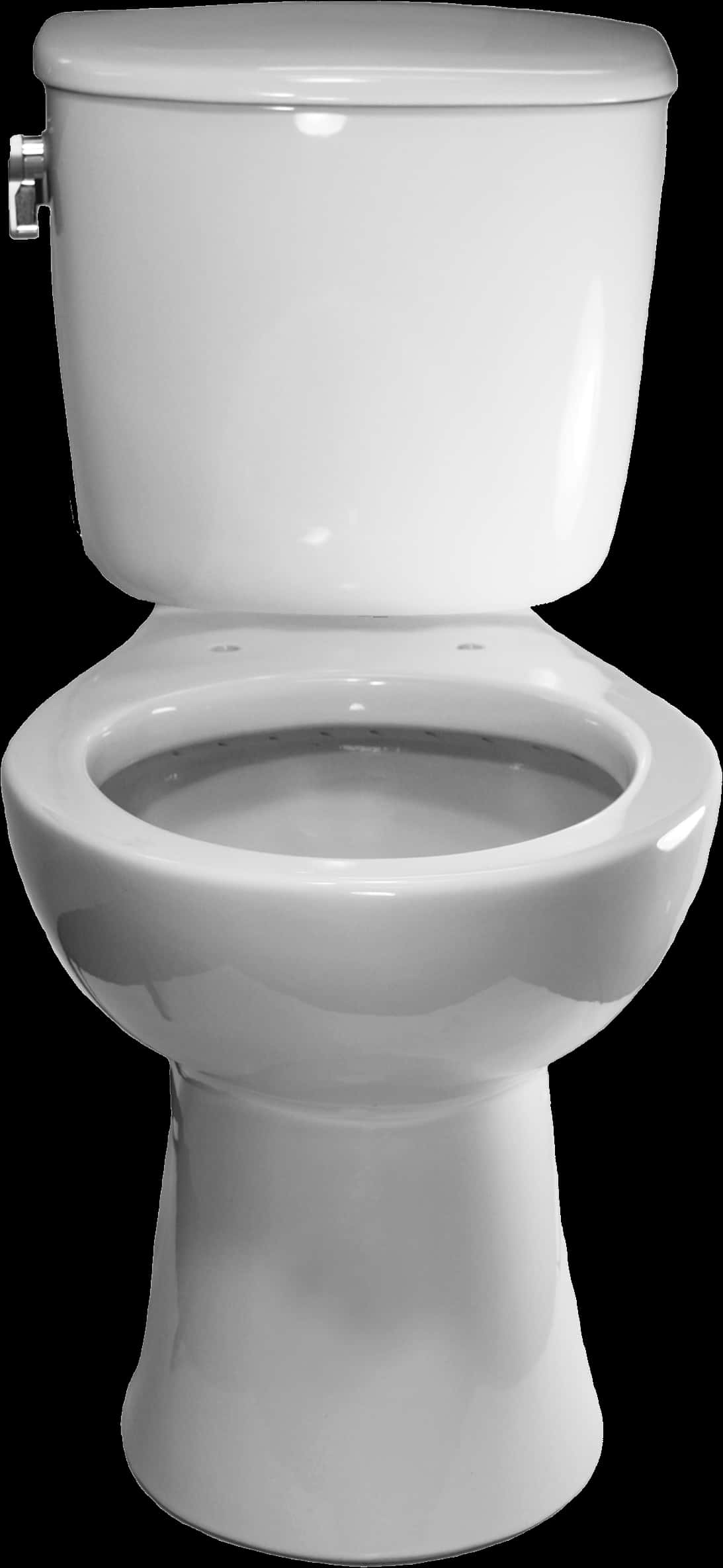 Modern White Ceramic Toilet PNG Image