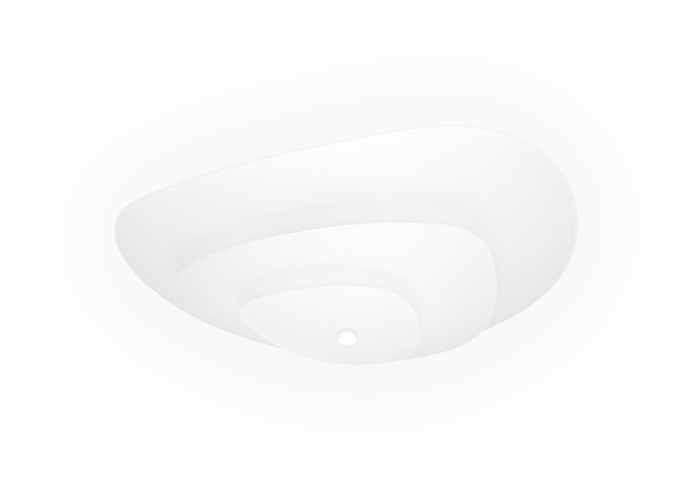 Modern White Hanging Light Fixture PNG Image