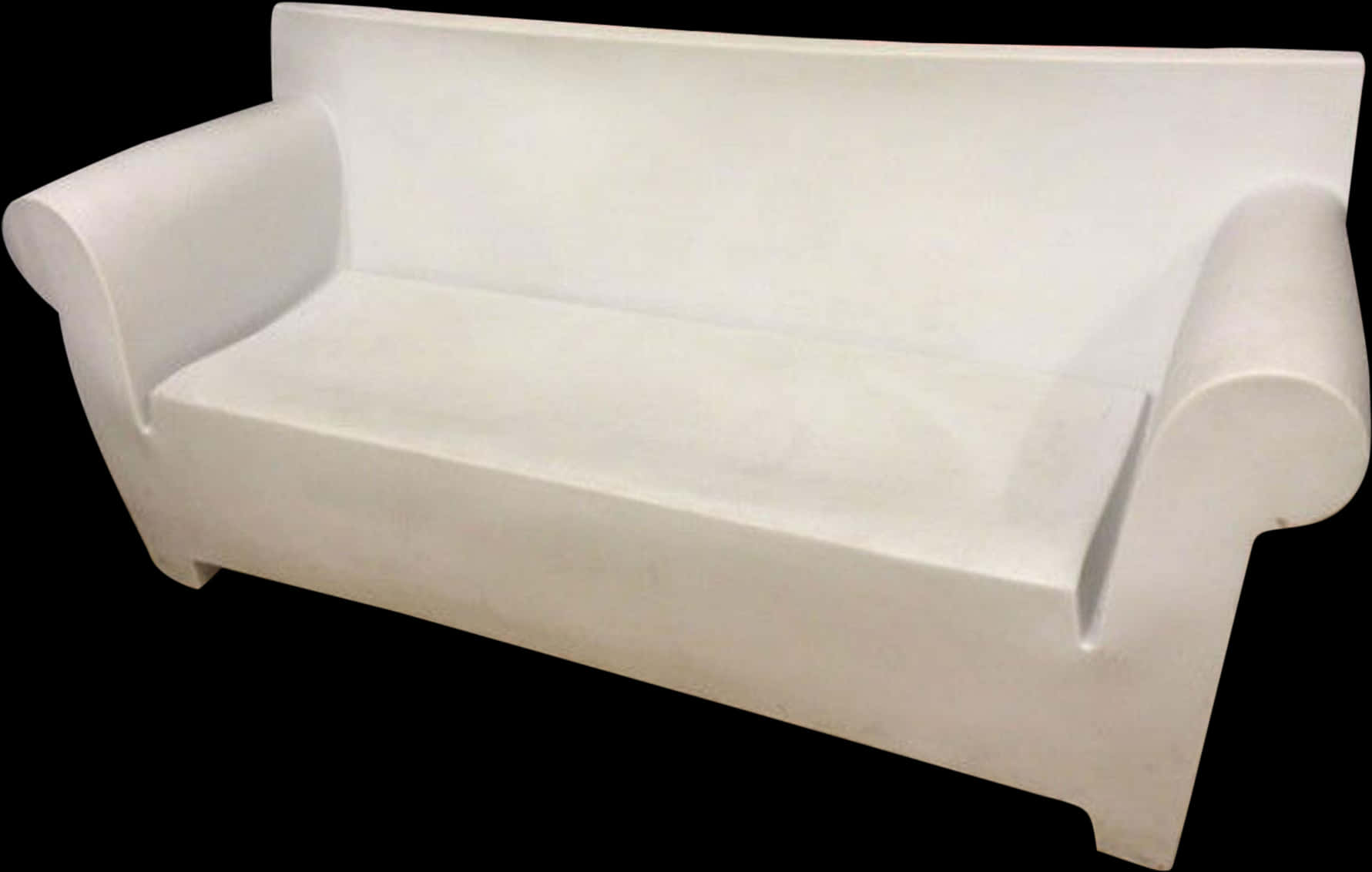 Modern White Sofa Design PNG Image