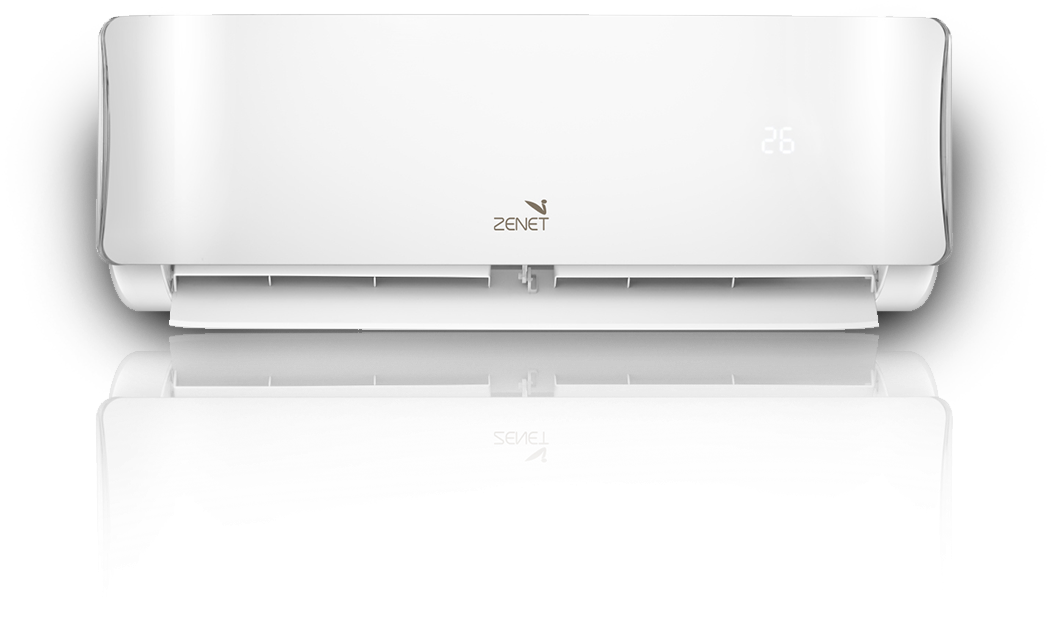 Modern White Split A C Unit PNG Image