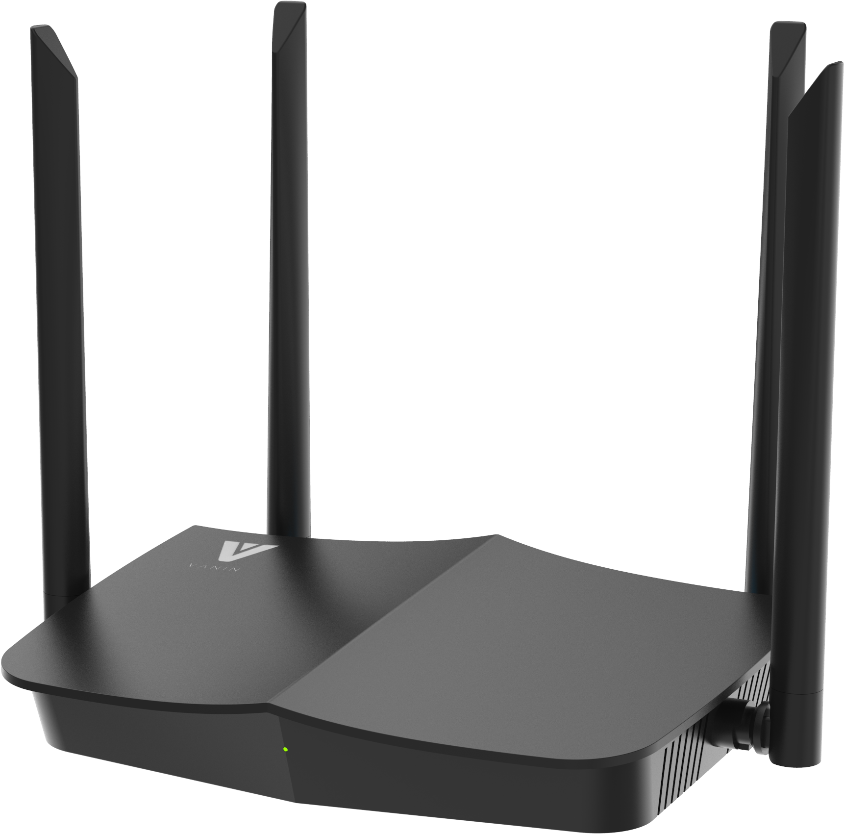 Modern Wireless Routerwith Antennas PNG Image