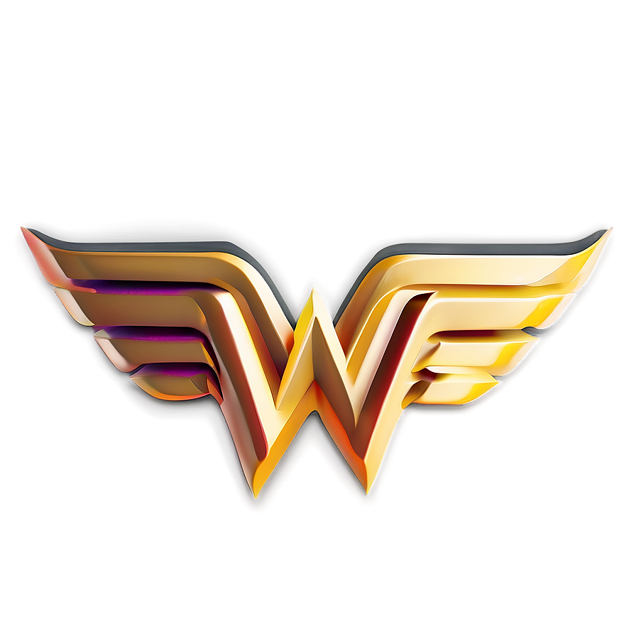 Modern Wonder Woman Logo Png 05252024 PNG Image