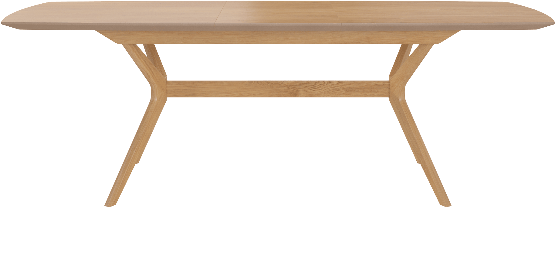 Modern Wooden Dining Table PNG Image