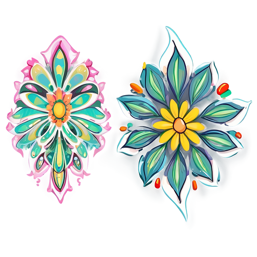 Modest Bloom Illustration Png Mlx80 PNG Image