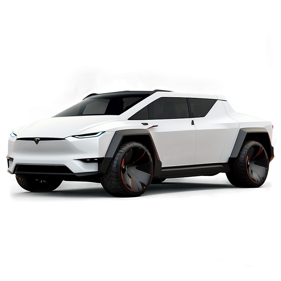 Modified Tesla Cybertruck Design Png 52 PNG Image