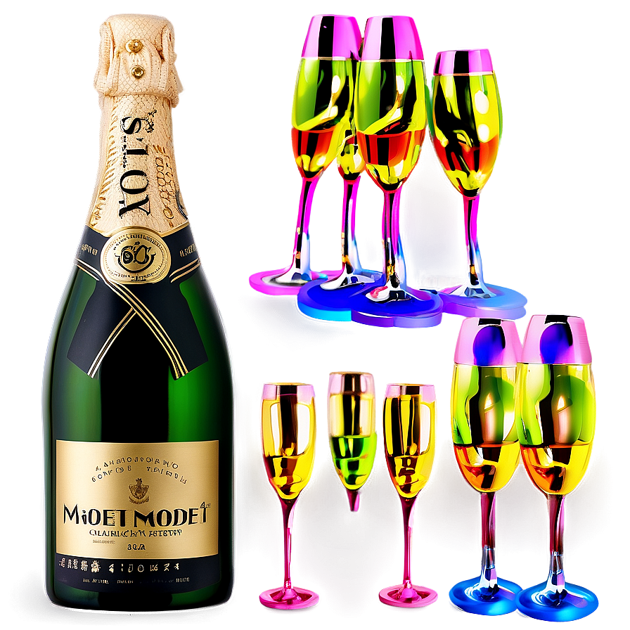 Moet Champagne New Year Celebration Png 67 PNG Image