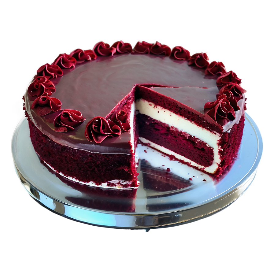 Moist Red Velvet Cake Png 84 PNG Image