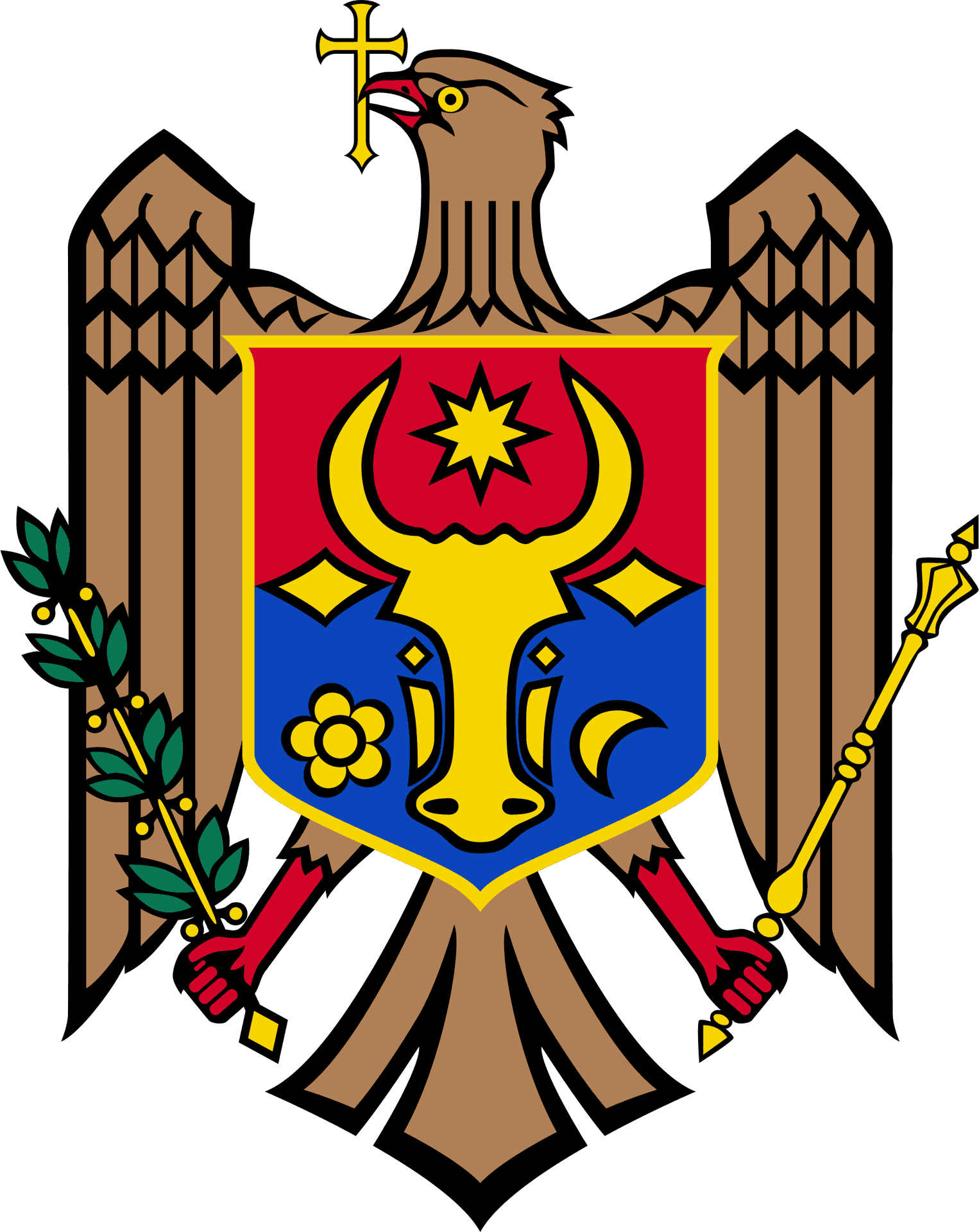 Moldova Coatof Arms PNG Image