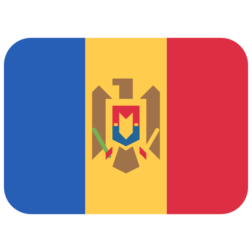 Moldova Flag Graphic PNG Image