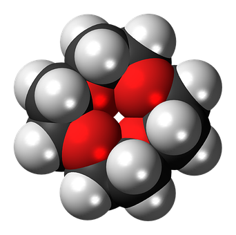 Molecular Structure3 D Model PNG Image