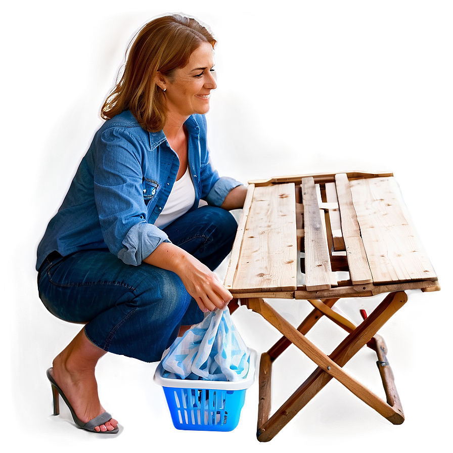 Mom Doing Laundry Png 38 PNG Image