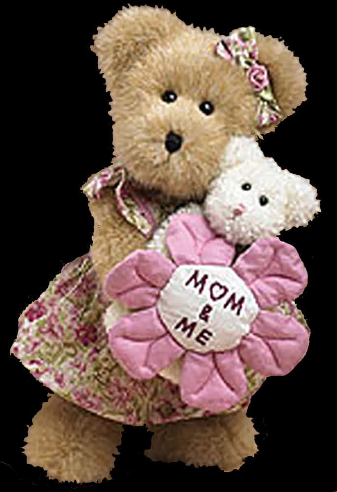 Momand Me Teddy Bear PNG Image