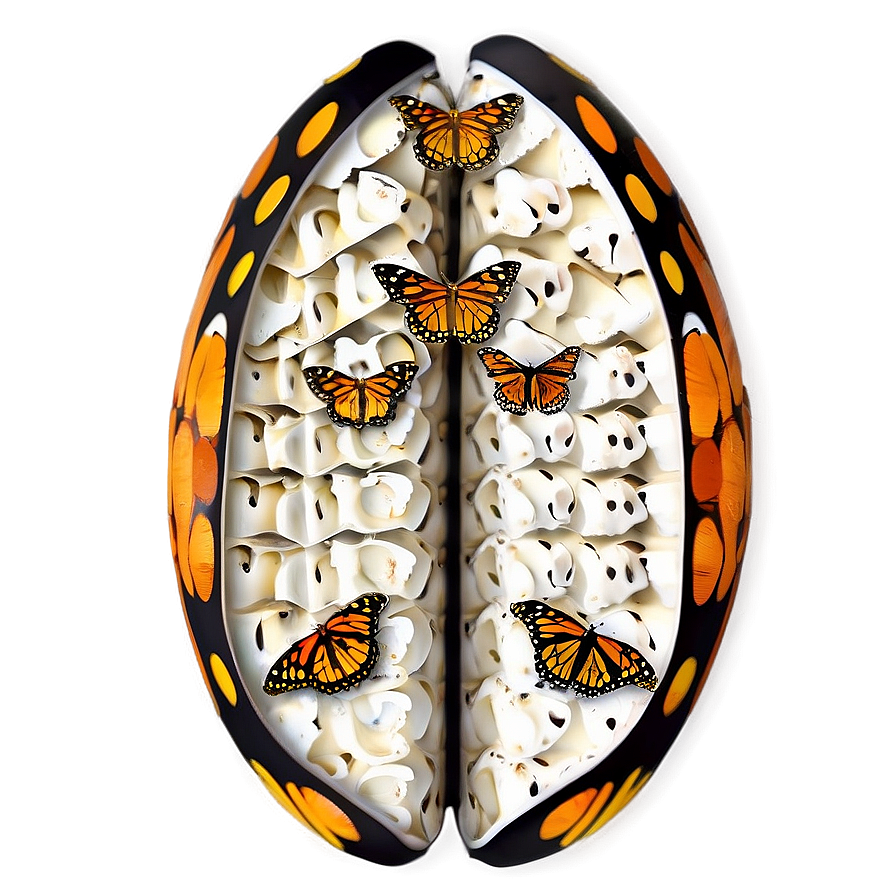 Monarch Butterflies Hatching Png Ubj PNG Image