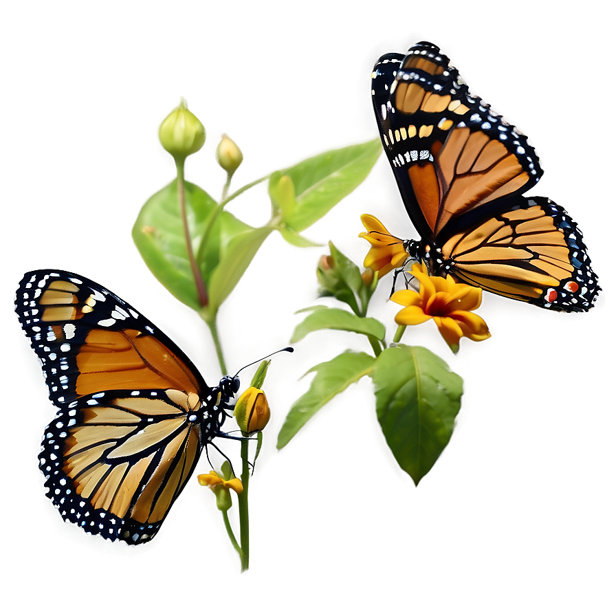 Monarch Butterfly Reserve Mexico Png Qdj PNG Image