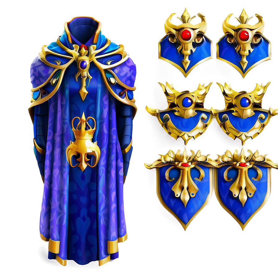 Monarch's Royal Mantle Png Uyc PNG Image