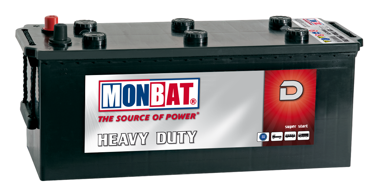 Monbat Heavy Duty Car Battery PNG Image