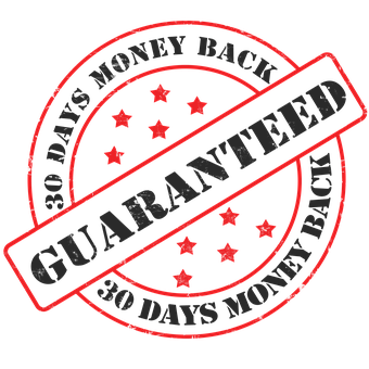 Money Back Guarantee Seal PNG Image