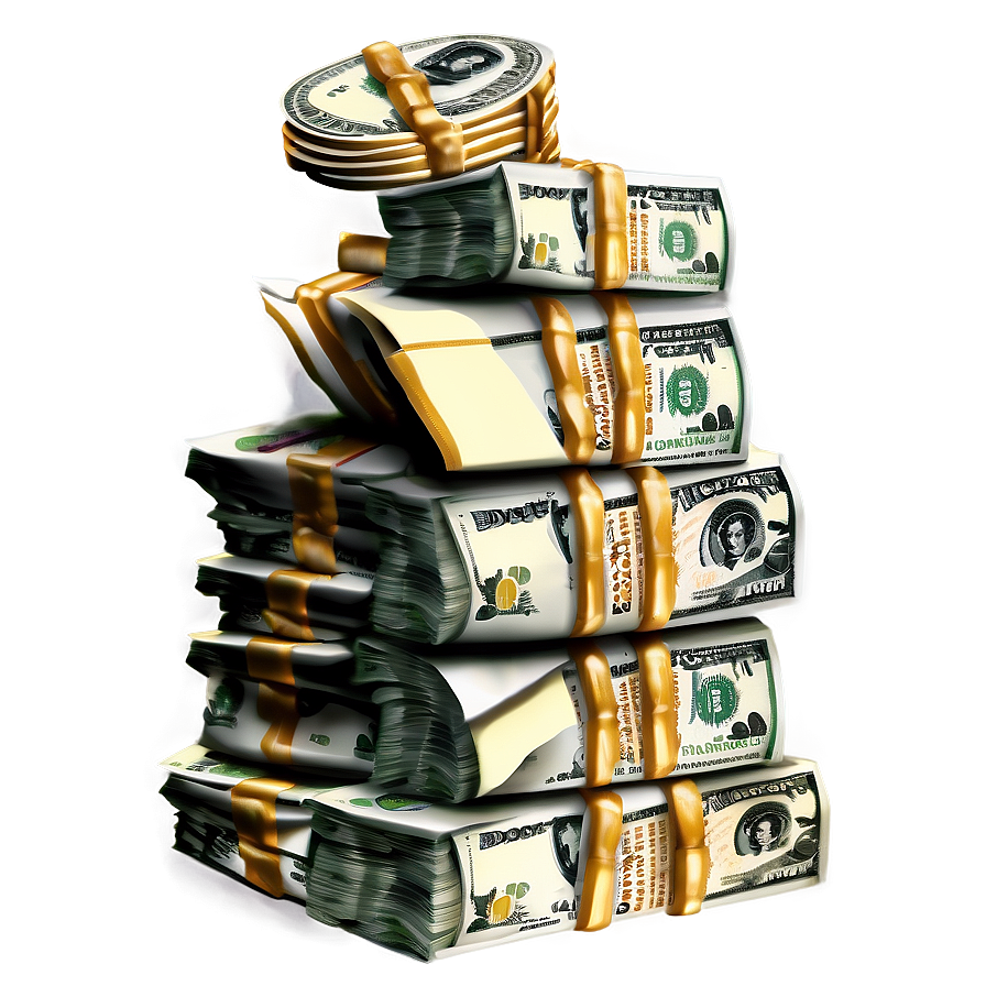 Money Hoard Png 05252024 PNG Image