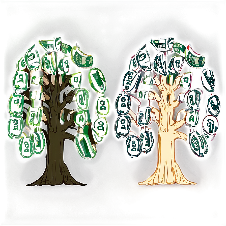 Money Tree Drawing Png 13 PNG Image